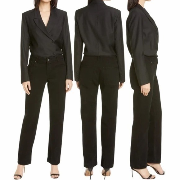 RTA Clive Black Blazer Jean Jumpsuit Size XS NWT - Picture 1 of 9
